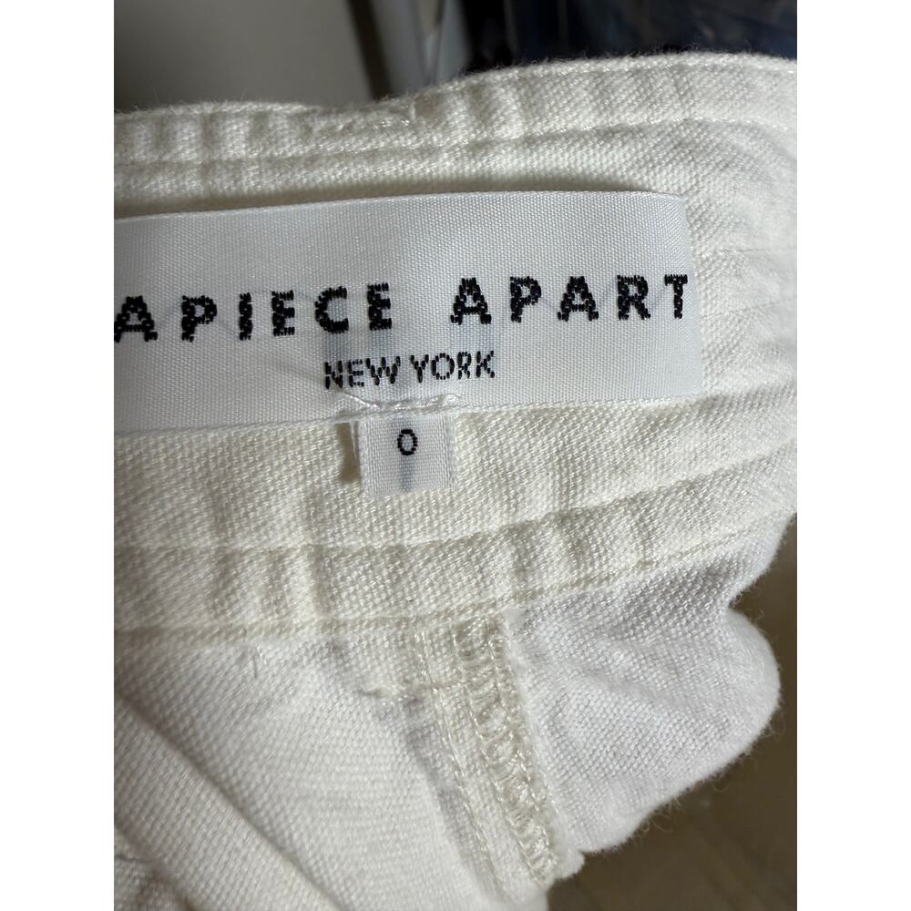 Apiece Apart Merida Pants in Cream Women's Sz. 0 - Picture 5 of 8